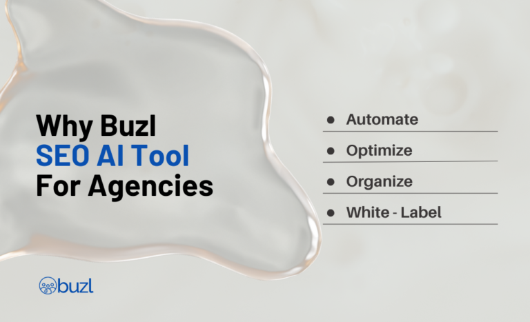 Buzl AI tool for Agencies